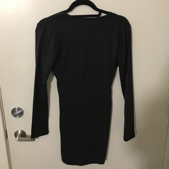 Black Mini Dress - Picture 2 of 3